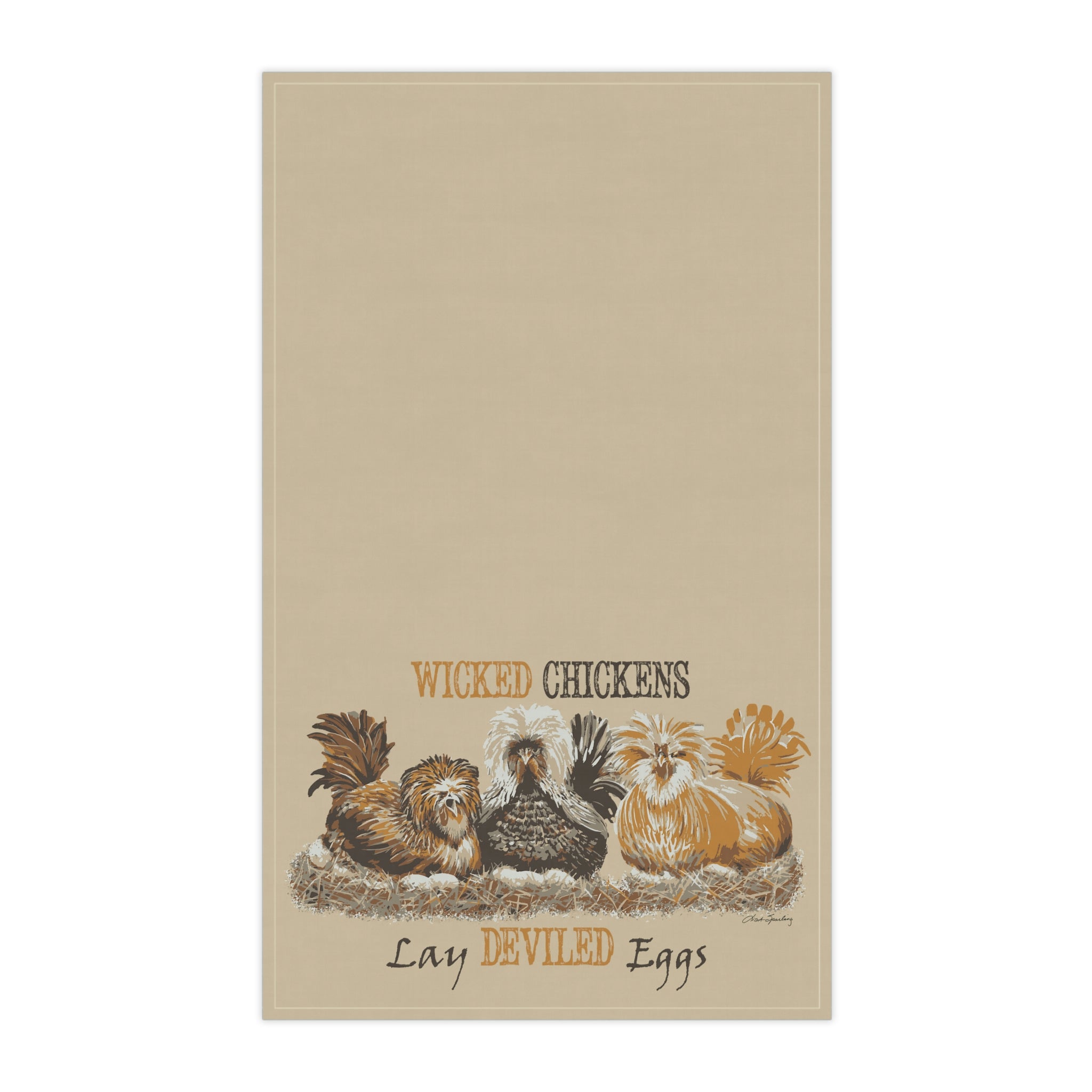 Chicken Kitchen Towel, Funny Kitchen Towel, Chicken Towel, Funny Chick –  Lisa Sparling Art