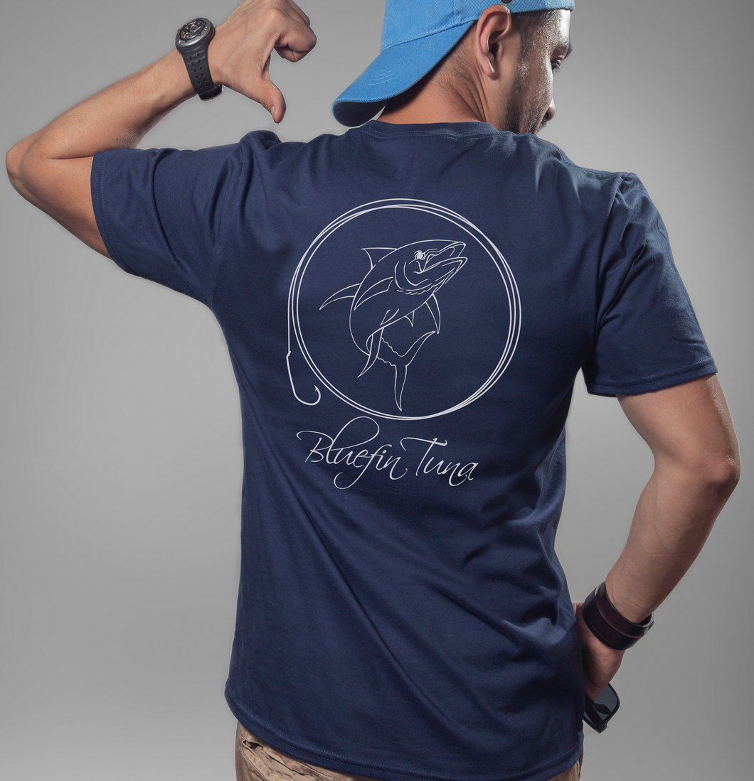 Bluefin Tuna T-Shirt, Fish T-Shirt, Bluefin Tuna Shirt, Fishing Shirt, Bluefin Fish Gift, Ocean Fish Shirt, Saltwater Shirt, Dad Fish Gift
