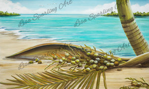 "Coconut Coast II" Giclée Reproduction