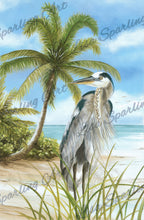 "Blue Heron" Lisa Sparling Art Giclée Reproduction
