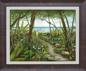 "Path To Paradise" Lisa Sparling Giclée Reproduction