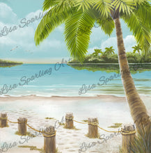 "Secluded Oasis IV" Lisa Sparling Giclee Reproduction
