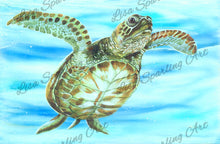 "Turtle" Lisa Sparling Art Giclée Reproduction