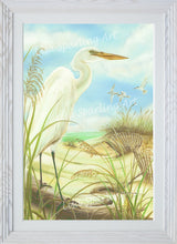 "White Egret" Giclée Reproduction