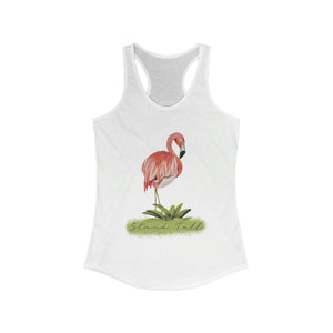 Flamingo Women's Shirt, Flamingo Women's Tank Top, Cute Bird Shirt, Flamingo Shirt, Women's Flamingo Top, Bird Lover Gift, Flamingo Gift